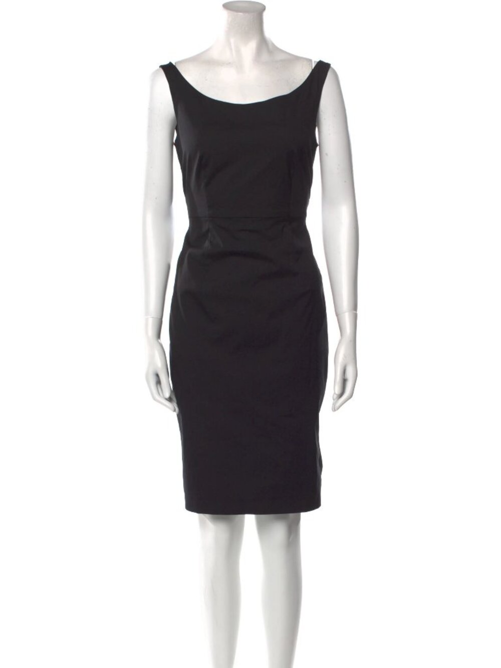 Milly  Scoop Neck Knee-Length Dress